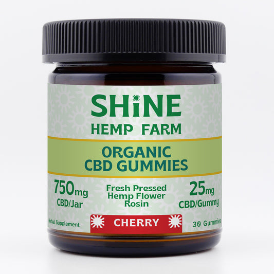 Organic Full-Spectrum CBD Rosin Gummies