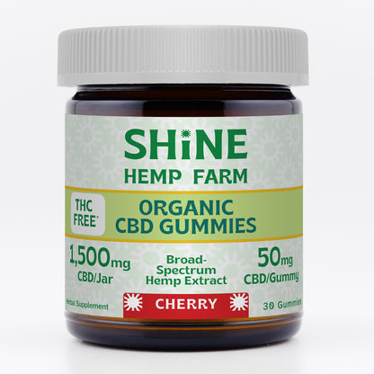 THC-Free Organic CBD Gummies