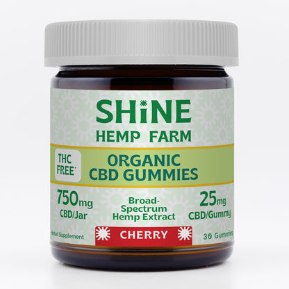 THC-Free Organic CBD Gummies