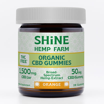 THC-Free Organic CBD Gummies