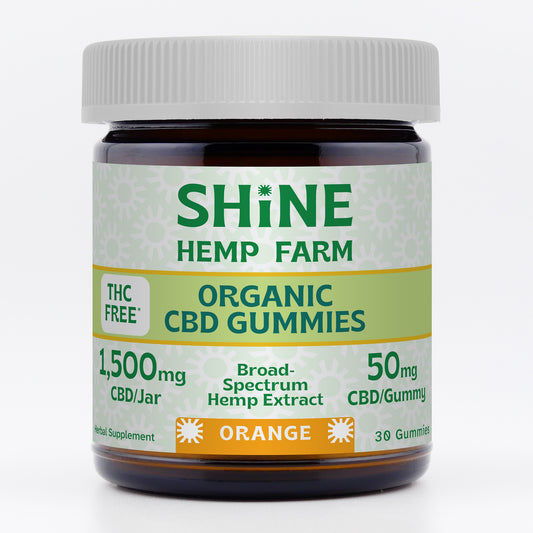 THC-Free Organic CBD Gummies