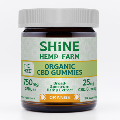 THC-Free Organic CBD Gummies