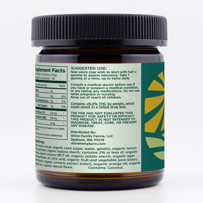 THC-Free Organic CBD Gummies