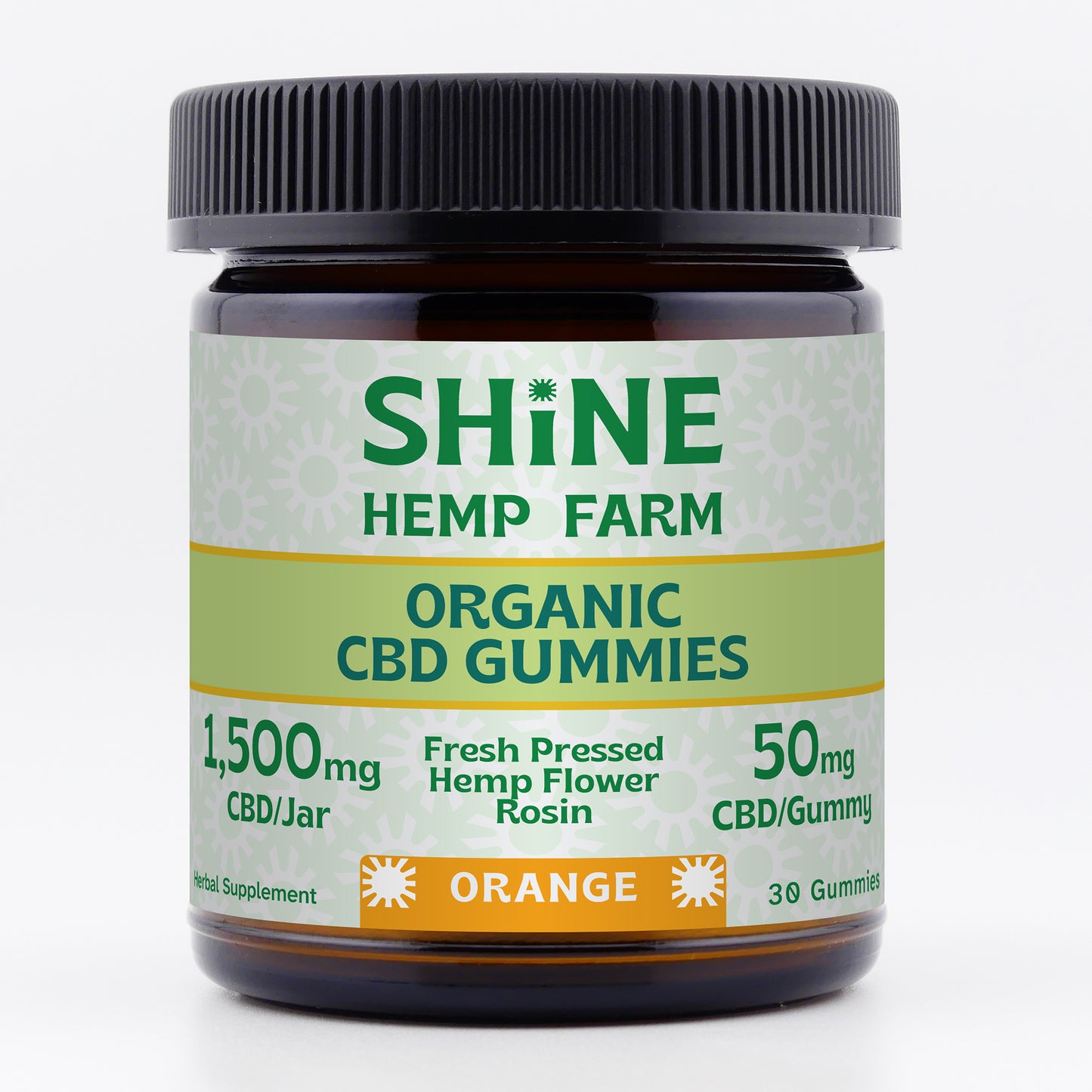 Organic Full-Spectrum CBD Rosin Gummies